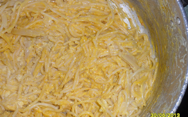 Macarrão com queijo