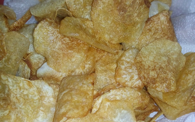 Batata frita de inhame