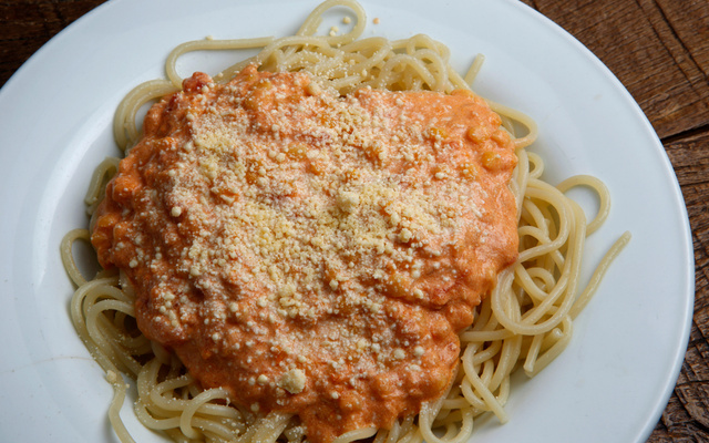 Macarronada deliciosa e fácil