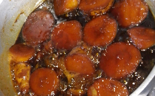 Doce de batata - doce caramelizada