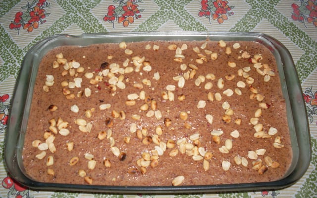 Torta de amendoim