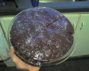 Bolo econômico de chocolate