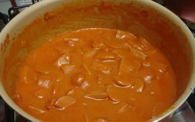 Molho de cachorro quente da Lúh