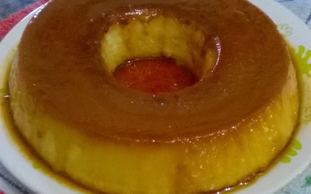 Pudim de milho verde