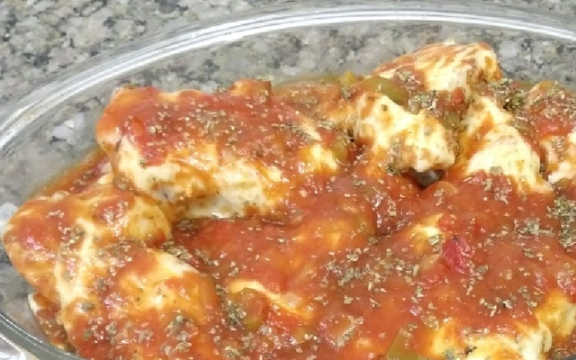 Frango à parmegiana