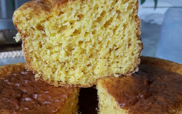 Bolo de milho verde sem trigo sem fubá