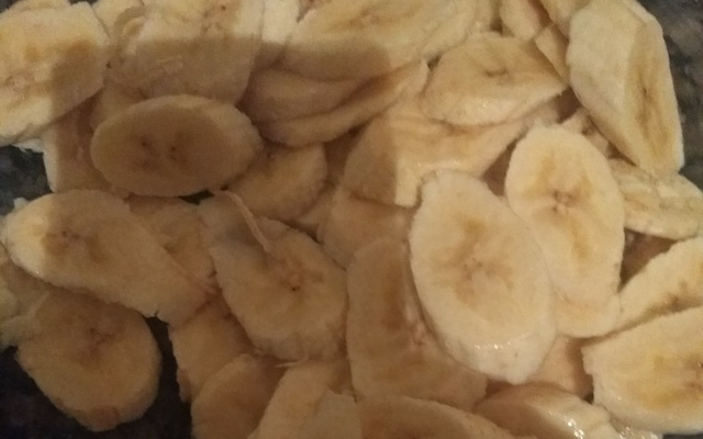 Chips de banana fit na airfryer