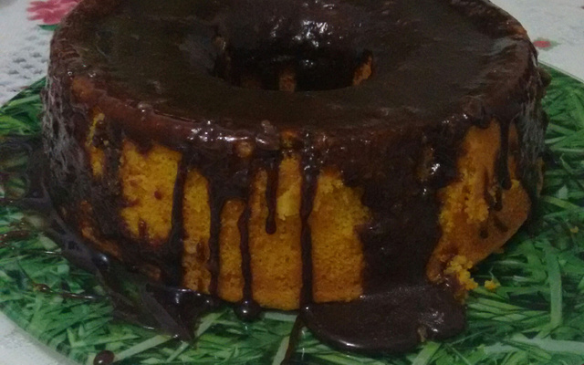 Bolo de cenoura gostoso