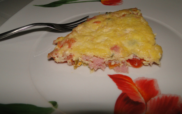 Omelete saudável de forno