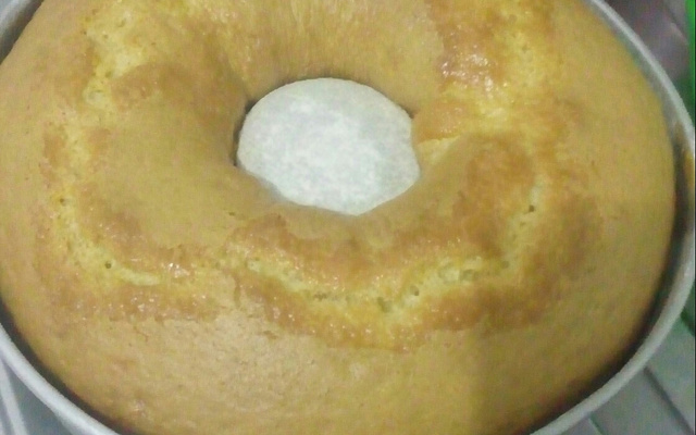 Bolo simples de liquidificador