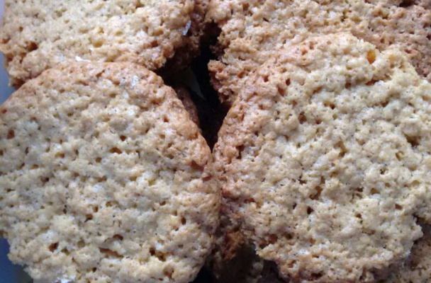 Biscoito integral de aveia