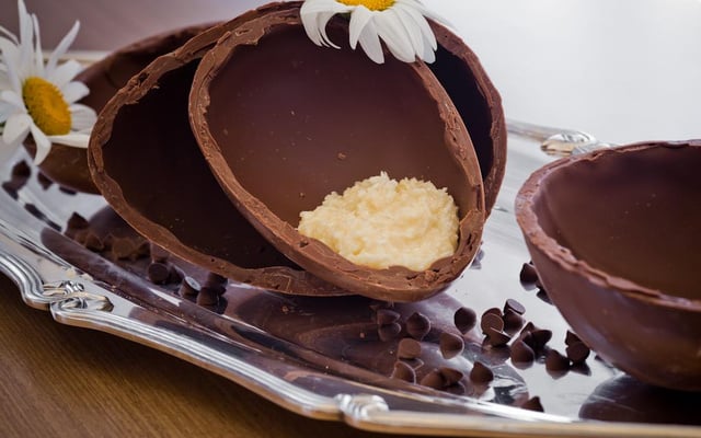 Ovo de Páscoa recheado