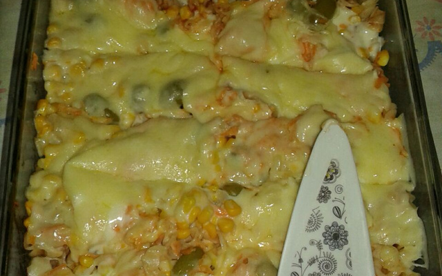Macarrão ao forno fácil