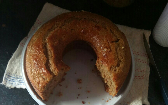 Bolo de ameixa integral