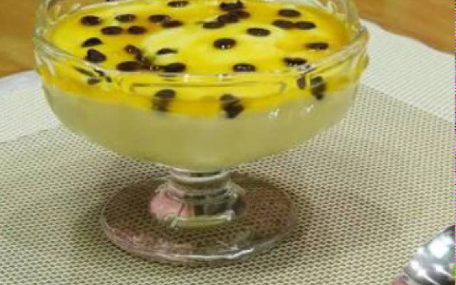 Mousse de maracujá rápido e fácil de fazer