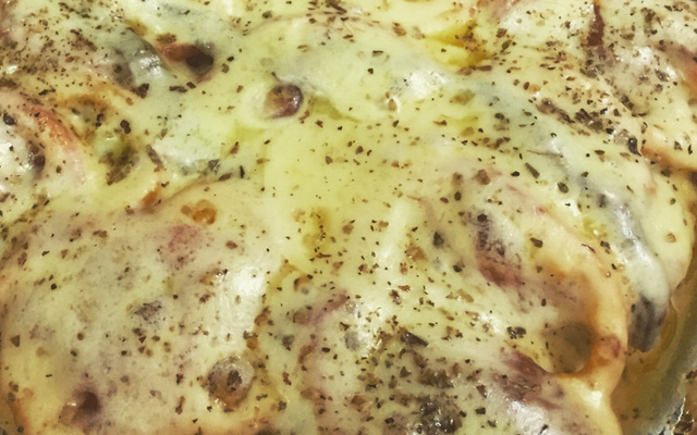 Filé de peixe assado