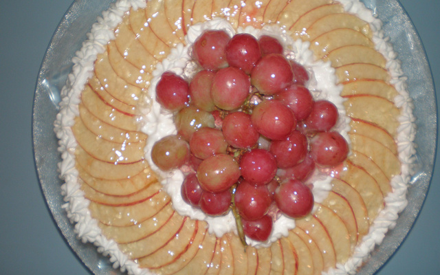 Bolo fácil de baunilha