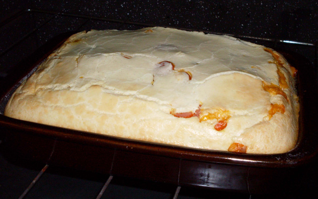 Torta de arroz velho