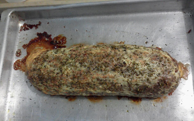 Rocambole de carne moída / Rocambole salgado