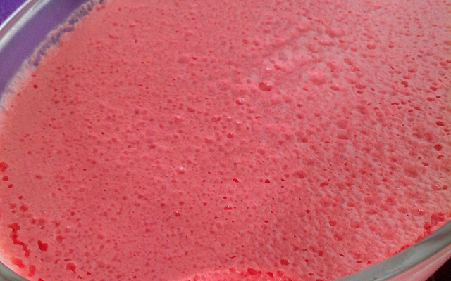 Mousse de morango facílimo