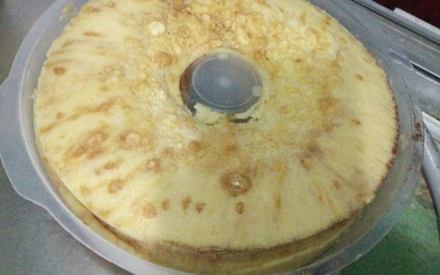 Bolo de fubá para microondas