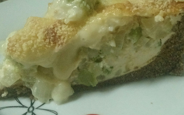 Torta de Cebola light