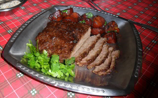 Carne assada de panela