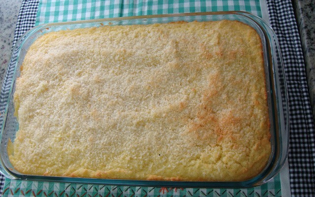 Bolo de aipim do Lúcio Cezar