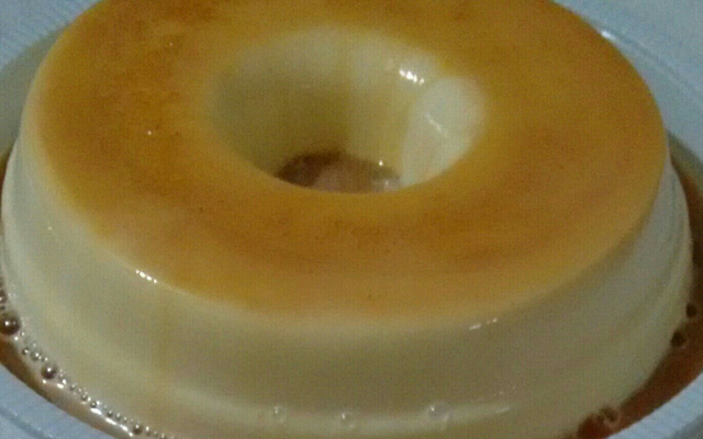 Pudim que não vai ao forno
