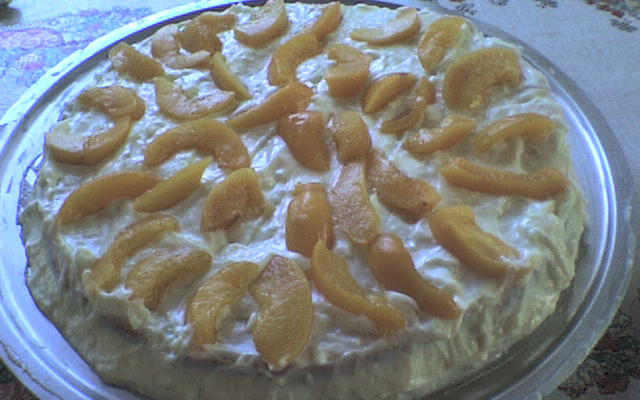 Bolo de pêssego