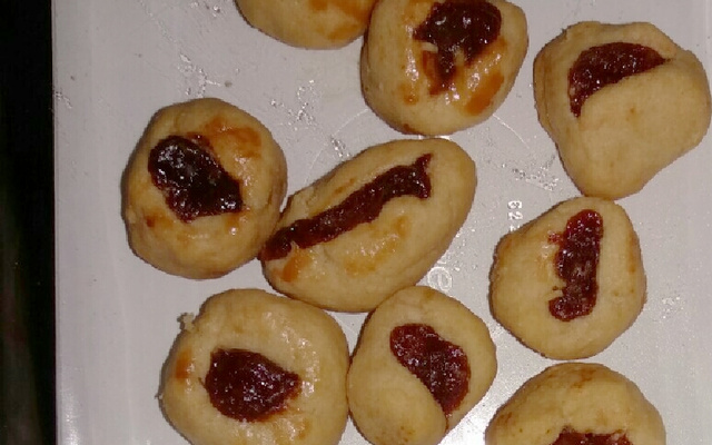 Salgadinho de queijo com goiabada