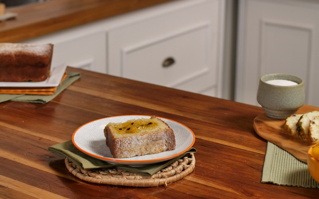 Bolo Fácil de Frutas Cítricas 