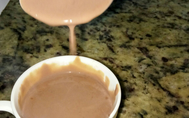 Chocolate quente cremoso