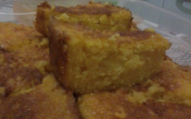 Bolo de milho cremoso