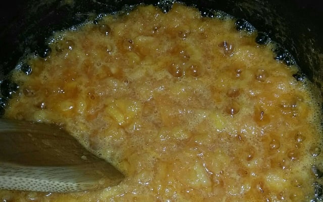 Doce de mamão maduro da Emeliza