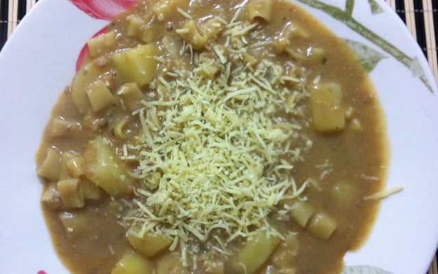 Sopa de feijão da baby