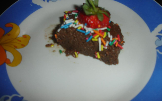 Brigadeirão de microondas