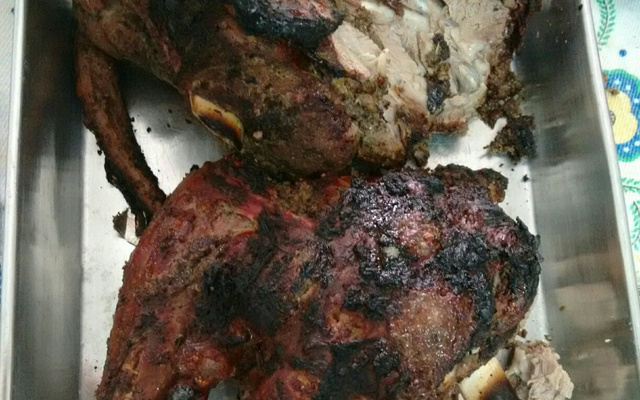 Cordeiro ao conhaque