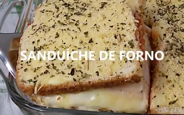 Sanduíche de forno
