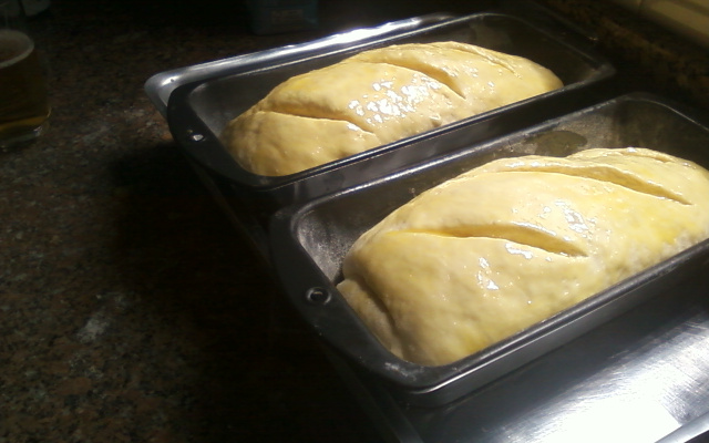 Pão caseiro com batata