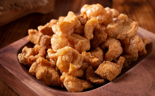 Torresmo na airfryer