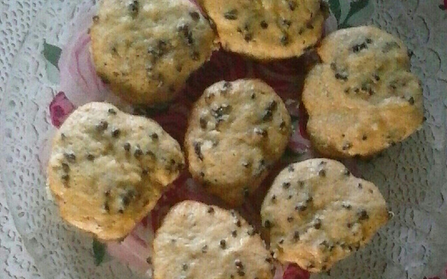 Cookie com massa de bolo