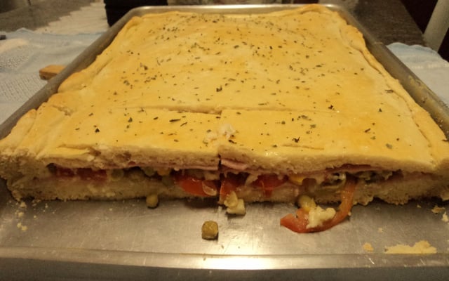 Lanche ao forno da Lia