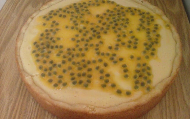 Torta mousse de maracujá