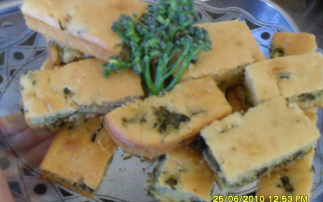 Bolo de Brocólis