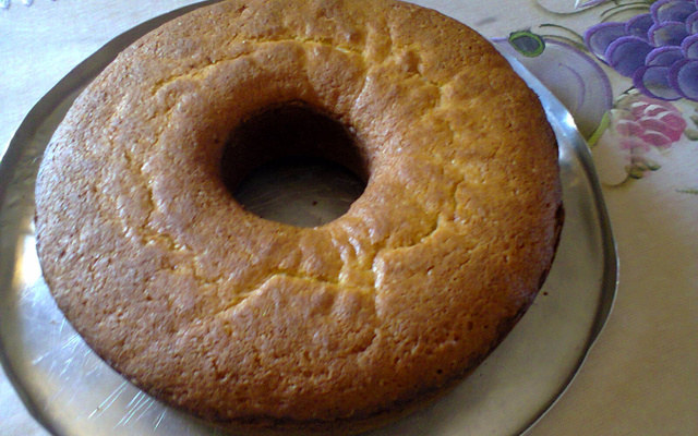 Bolo de nata da família