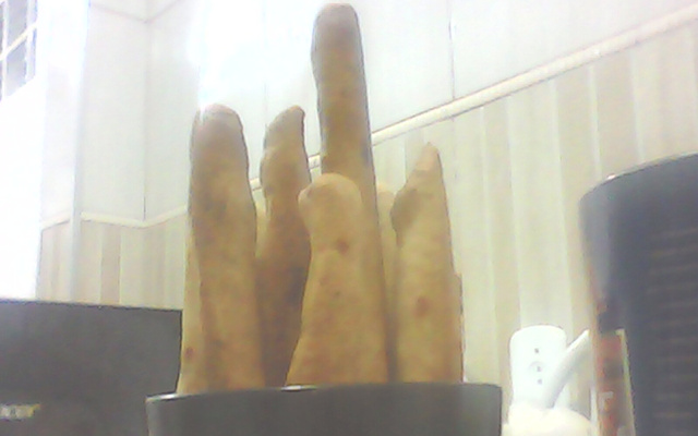 Palitinhos de alho e cebola