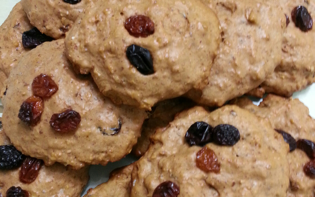 Cookies diet de aveia e chocolate