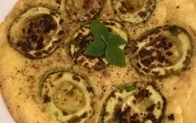 Crepioca de abobrinha