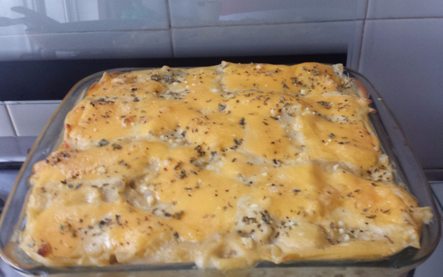 Lasanha de frango deliciosa